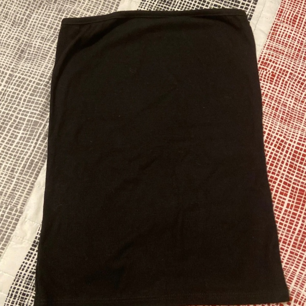 Black joah brown tube top